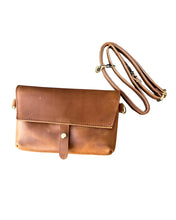 Load image into Gallery viewer, Genuine Leather Crossbody