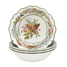Load image into Gallery viewer, Winters Forest Xmas Hw Melm All Purpose Bowl