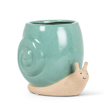 Load image into Gallery viewer, Tall Snail Planter