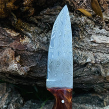Load image into Gallery viewer, Hand Forged Damascus Hunting Knife