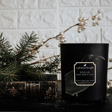 Load image into Gallery viewer, Edgar | White Musk & Violet | Raven Candle