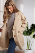 Load image into Gallery viewer, Solid Long Sleeve Sweater Coat