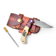 Load image into Gallery viewer, Bear Engraved Folding Knife- TF-122