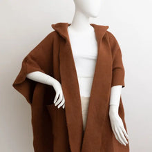 Load image into Gallery viewer, Cozy Plush Hooded Ruana