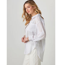 Load image into Gallery viewer, Crinkle Boyfriend Shirt