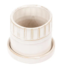 Load image into Gallery viewer, Stylish Petra Ceramic Planter W/ Saucer