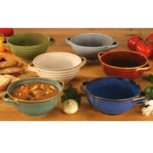 Load image into Gallery viewer, Reactive Glaze Soup Crocks (Asst)