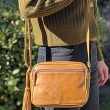 Load image into Gallery viewer, Atona-Cowhide Leather Crossbody