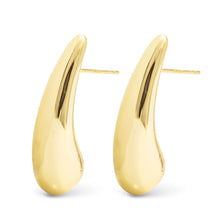 Load image into Gallery viewer, Polished Gold Earrings