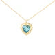 Load image into Gallery viewer, Birthstone Heart Necklace