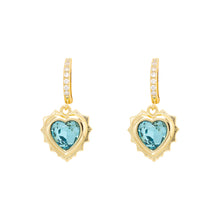 Load image into Gallery viewer, Gold Birthstone Earring’s