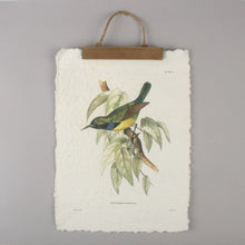 Load image into Gallery viewer, Handmade Bird Wall Hanging Print