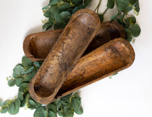 Load image into Gallery viewer, Small Wood Bread Bowl