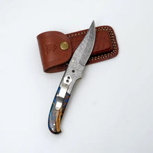 Load image into Gallery viewer, Hand-Forged Folding Pocket Knife TF-073