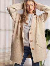 Load image into Gallery viewer, CABLE KNIT LONG CARDIGAN