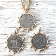 Load image into Gallery viewer, Matte Gold Horse Coin