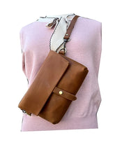 Load image into Gallery viewer, Genuine Leather Crossbody