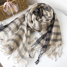 Load image into Gallery viewer, Retro Plaid Scarf