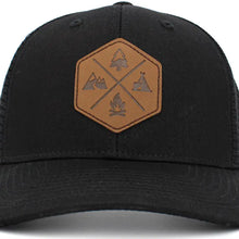 Load image into Gallery viewer, Outdoor Pu Patch Mesh Ballcap