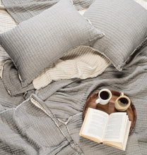 Load image into Gallery viewer, Overstitch Double/Queen Coverlet