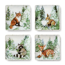 Load image into Gallery viewer, Winter Cabin Dessert Plate 9 Asst.
