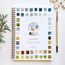 Load image into Gallery viewer, Winter Watercolor Workbook
