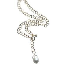 Load image into Gallery viewer, Baroque Pearl Drop Necklace