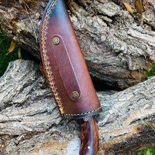 Load image into Gallery viewer, Hand Forged Damascus Hunting Knife