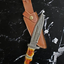 Load image into Gallery viewer, Damascus Hunting Knife TD-216-B