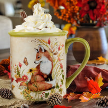 Load image into Gallery viewer, Woodland Critters Fall Mug 18 oz. Asst.