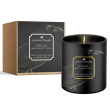 Load image into Gallery viewer, Edgar | White Musk & Violet | Raven Candle