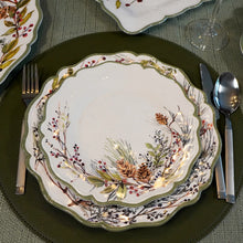 Load image into Gallery viewer, Winters Forest Xmas Hw Melm Plate 9in