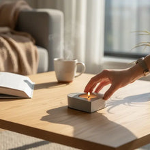 Load image into Gallery viewer, Heart Tea Light -Natural Stone