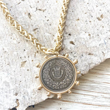 Load image into Gallery viewer, Matte Gold Horse Coin