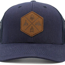 Load image into Gallery viewer, Outdoor Pu Patch Mesh Ballcap