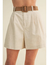 Load image into Gallery viewer, Woven Belt High Rise Shorts