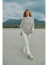 Load image into Gallery viewer, Aasleagh Falls Ladies Aran Poncho
