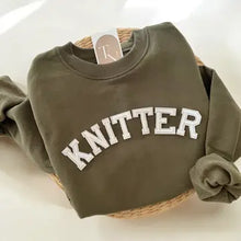 Load image into Gallery viewer, KNITTER Sweatshirt(Denim Blue)
