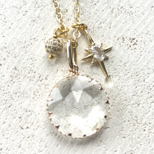 Load image into Gallery viewer, Crystal Gold Necklace
