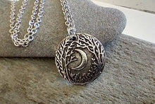 Load image into Gallery viewer, Woodland Moon Necklace
