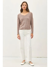 Load image into Gallery viewer, Breezy V-Neck Casual Sweater
