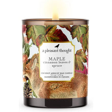 Load image into Gallery viewer, Maple | Cinnamon Leaves &amp; Spruce Candle
