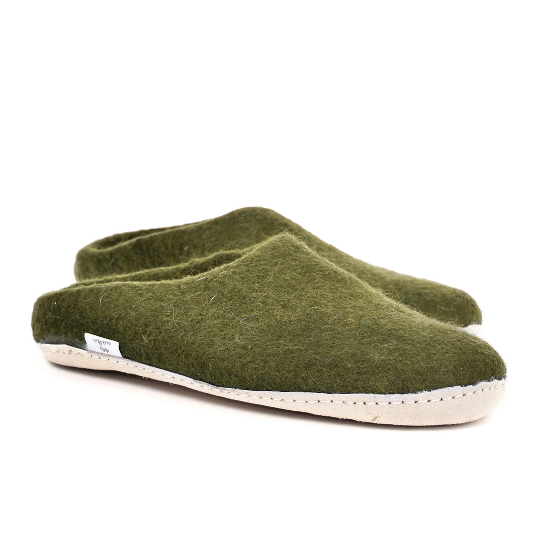 Unisex Wool Felt Slippers