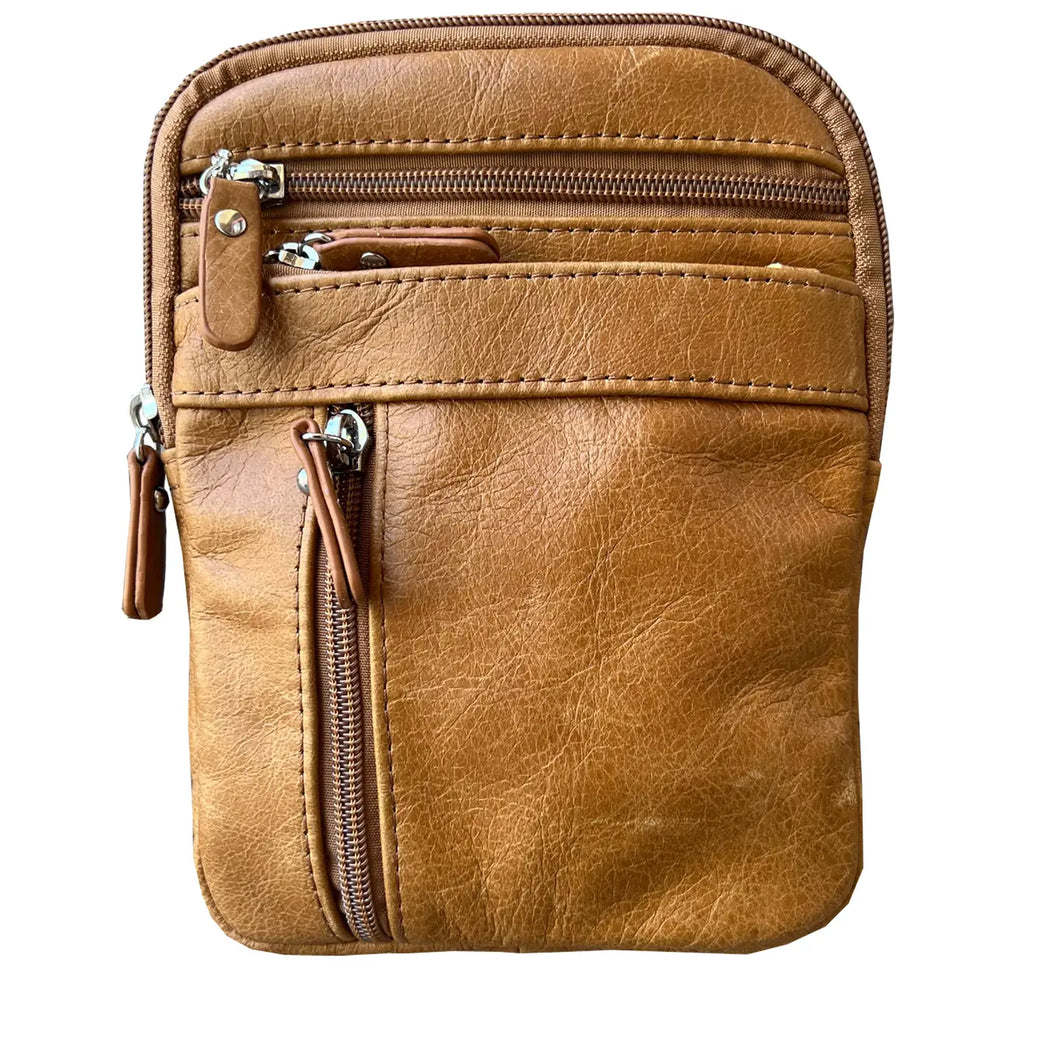 Tina Cowhide Leather Crossbody