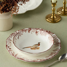 Load image into Gallery viewer, Pheasant Grove Soup Bowl 8"
