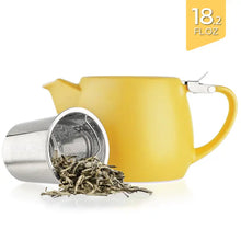 Load image into Gallery viewer, Porcelain Teapot W/ Metal Infuser 18.2oz
