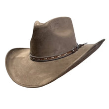 Load image into Gallery viewer, New Cowboy Faux Suede Hat

