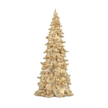 Load image into Gallery viewer, Glittered Slim  Fir Tree,Champagne Gld
