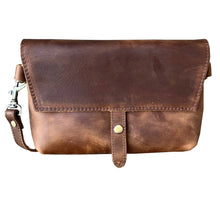 Load image into Gallery viewer, Crazy Horse  Leather Crossbody
