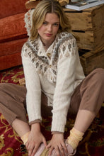 Load image into Gallery viewer, Fair Isle Pattern Knit Cardigan
